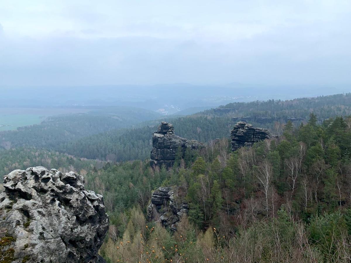 Ferienwohnung Am Malerweg Königstein an der Elbe Exteriér fotografie